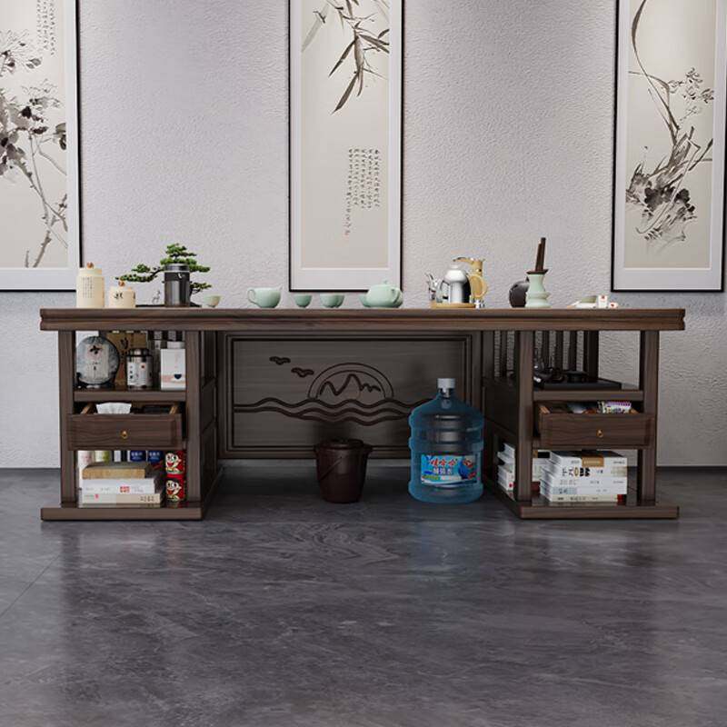 茶桌椅组合一桌五椅实木办公泡茶台套装一体新中式家用功夫喝茶几,玩具/童车/益智/积木/模型,垂直悬浮玩具,淘宝优惠券,粉丝福利购,淘宝优惠卷