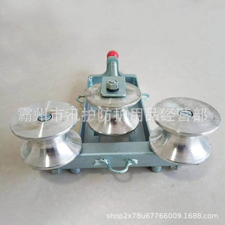 静断线滑搭XLM接放线轮滑轮电力施工导线车高压地线滑去电接地滑