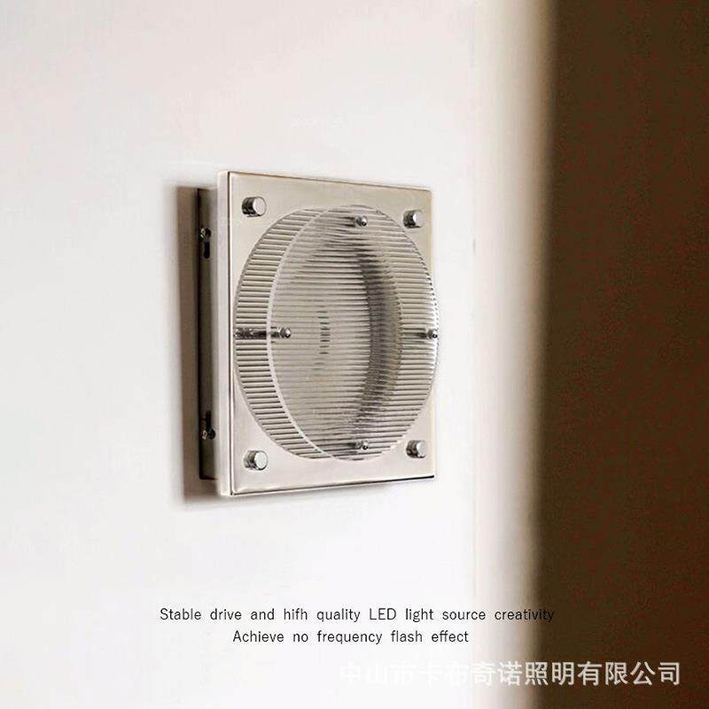 中古包豪入17606户关壁灯玄斯卧室灯复客厅走创意廊设计感古装饰