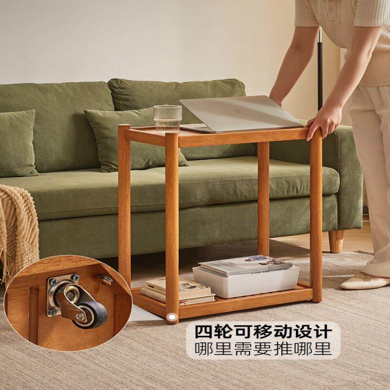 实木边几角可移动茶几沙发边桌质小户型边柜客厅木花架几边几边柜