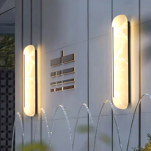 工厂直销极简极简户外防水壁灯景观庭院墙灯别墅大门两侧灯简