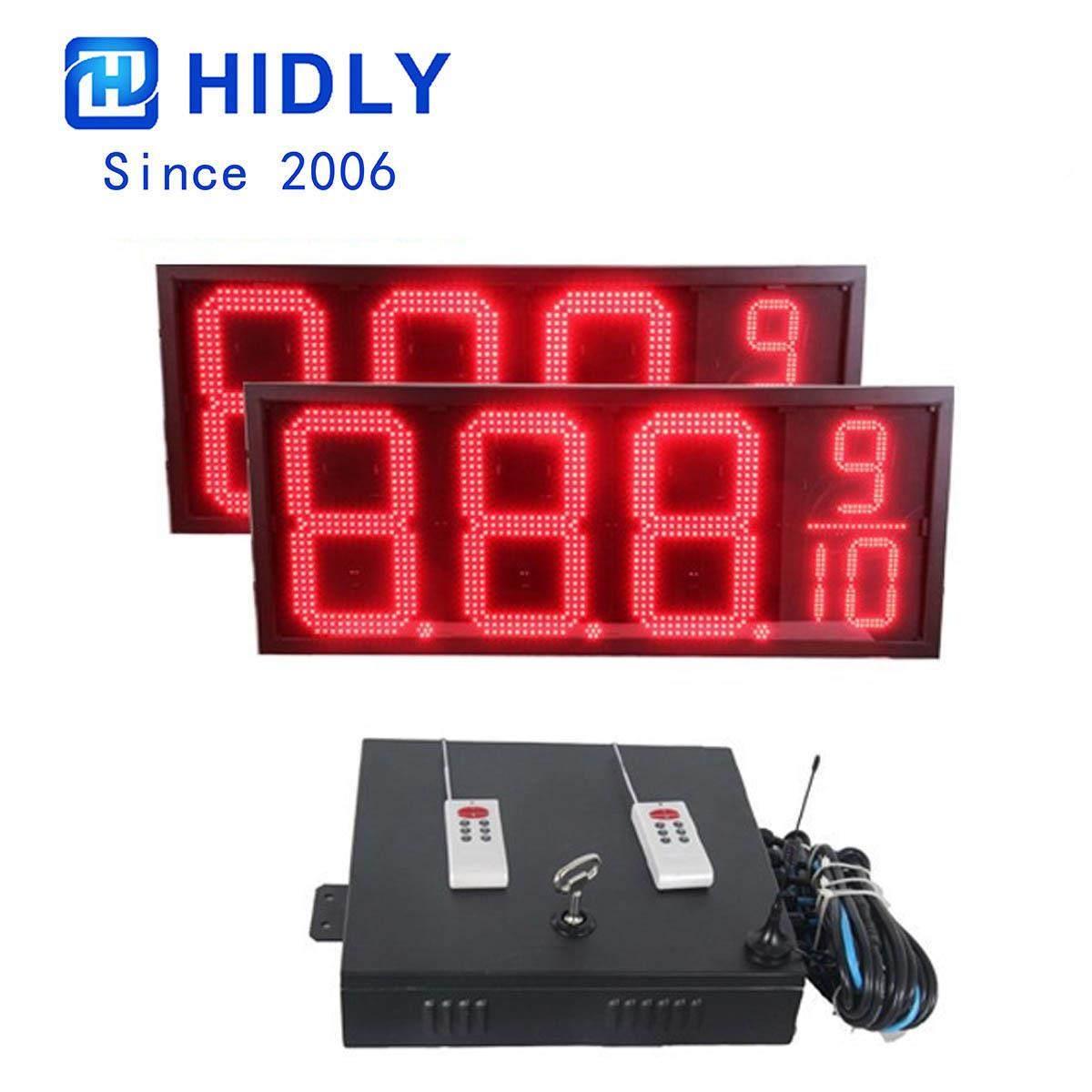 18红色8数.889加价油站LE寸D油屏厂家7LOX段字显示屏