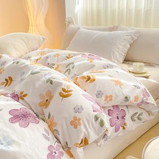 被套10棉0全棉TM701169单件纯被春罩150x200x230学生单人加厚被单