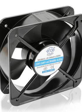 DWJ利直供JF20600方型嘉散热风扇220V丰380V双滚珠高转速轴流风机
