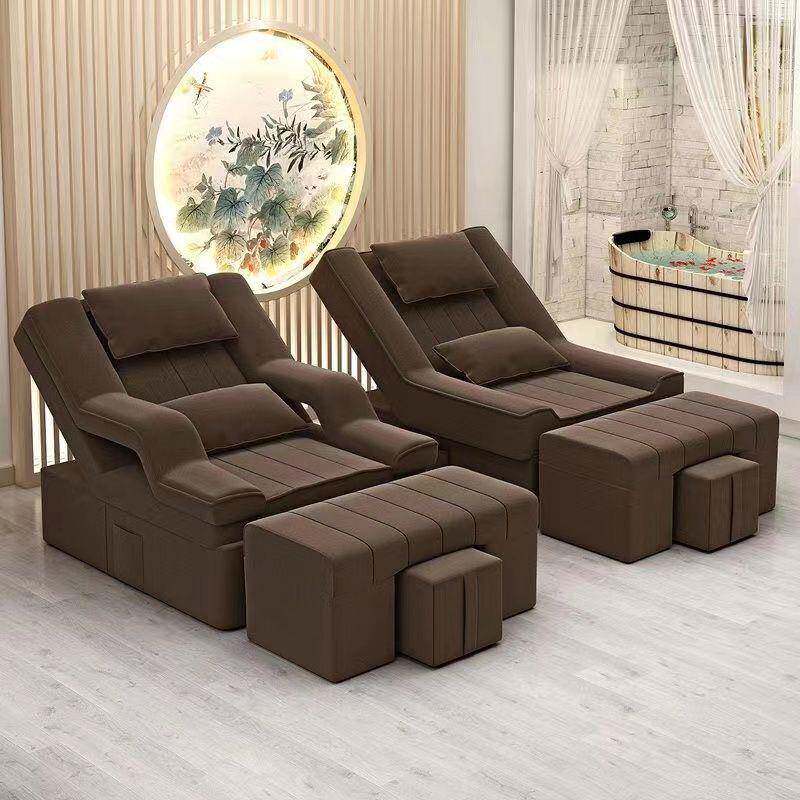 足疗浴沙发电按摩床洗动脚甲修脚美美睫无品牌/沙发躺椅沐足采耳