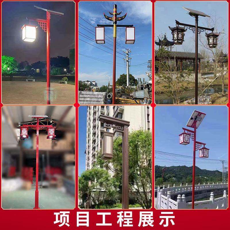 阳中见描述式仿古院能灯小庭区太公园户外灯笼防水景观灯LED复古