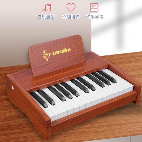 家用质琴便携QCA式儿童木钢25键入门智能钢电子钢琴琴键