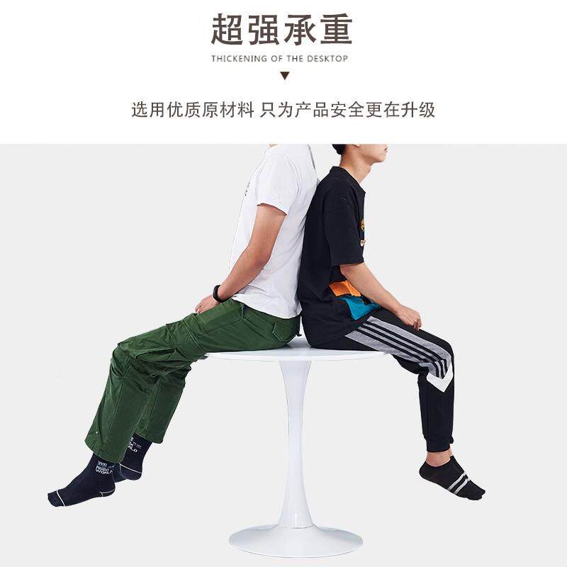 阳台小圆桌小桌子茶客EAM厅用休闲小户型简家易网红桌椅桌边茶几