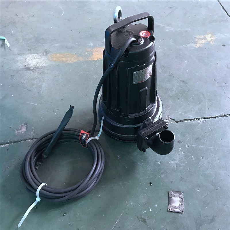 蓝深S10-2CB撕裂式潜水泵污水提升器自耦移动式安装