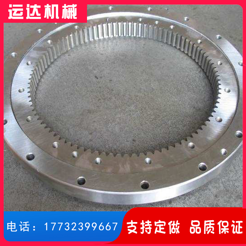 内齿回转支承轴承转盘随车吊布料机吊车大转盘标准件回转支撑轴承