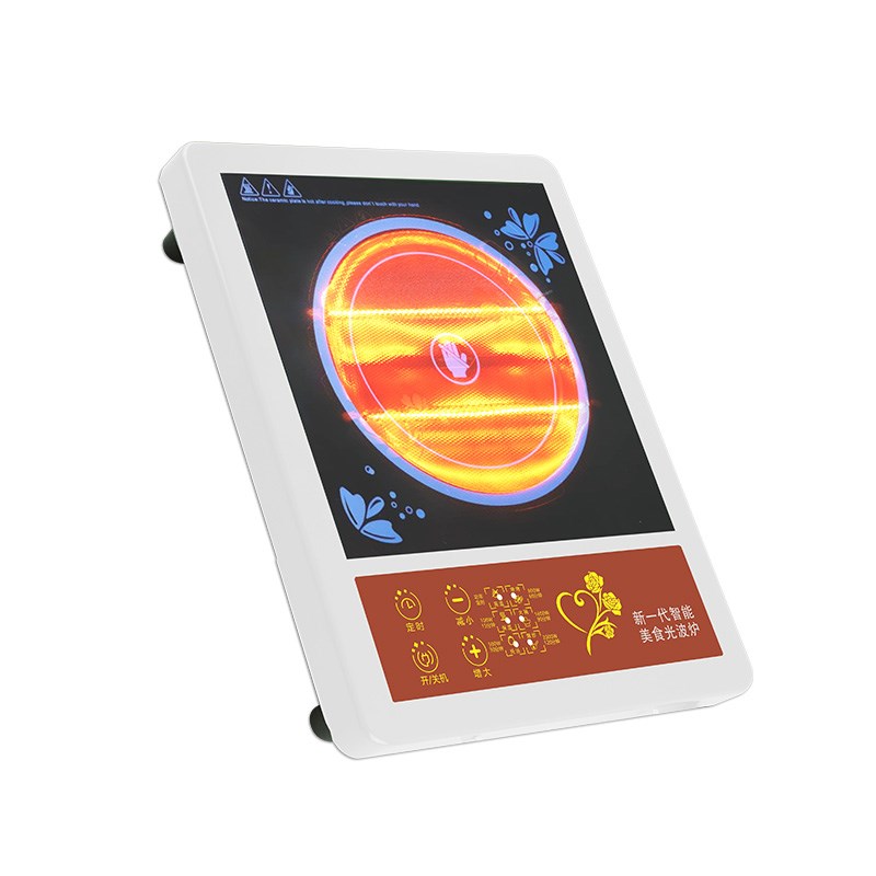 智能无辐射黑晶炉煮茶炉全钢机壳光波炉不挑锅爆炒火锅备用电磁炉