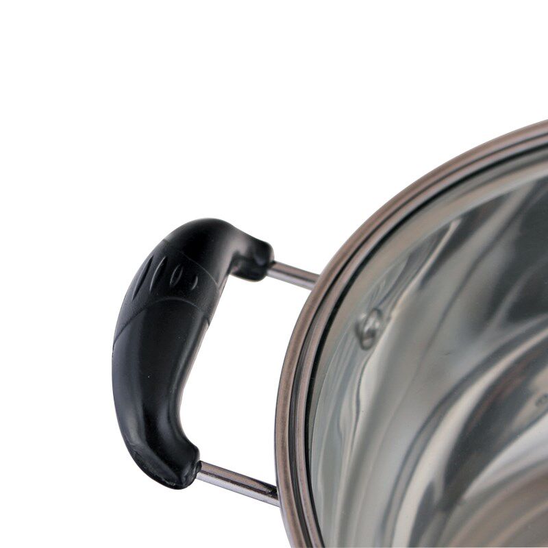 彩梅防干烧电热锅不锈钢家用电火锅 大容量电锅泡面电煮锅2-30CM