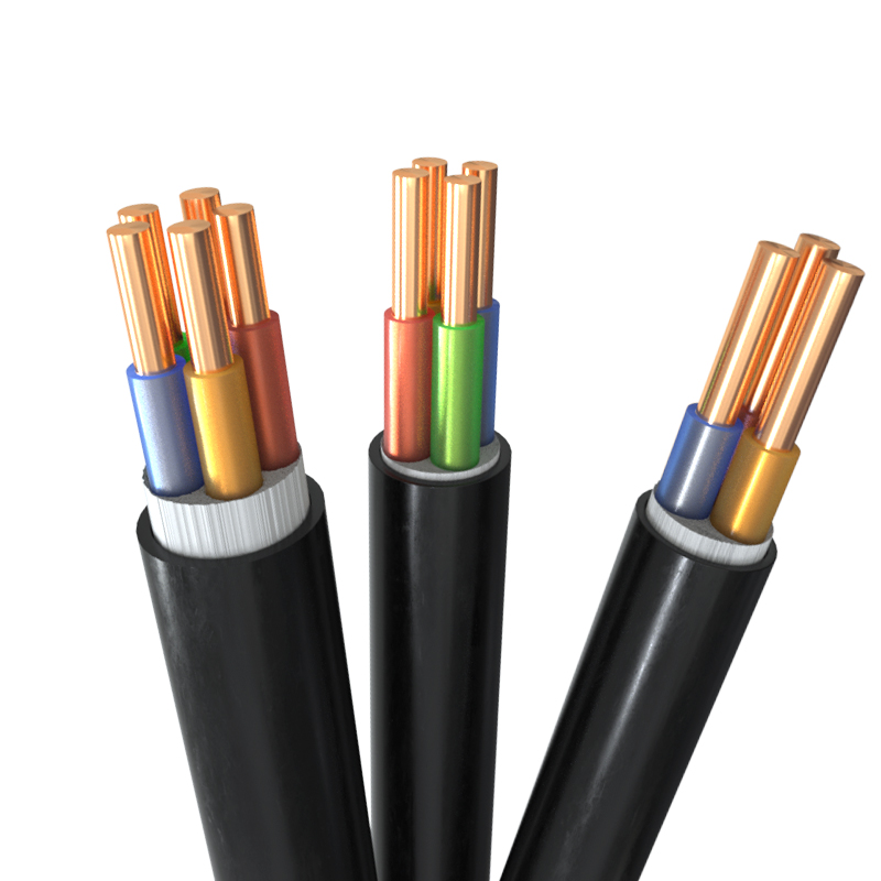 YJV电线电缆线2 3  5芯  平方铜线铜芯电缆三相四线电缆