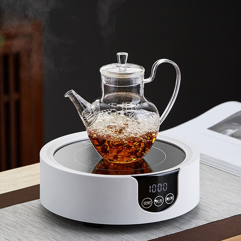 美斯尼玻璃茶壶单壶小号茶水分离仿古泡茶器耐高温红茶功夫茶具