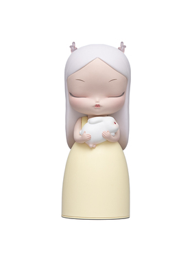 白夜童话晚安兔加湿器办公室桌面静音香薰机保湿床头喷雾送女生