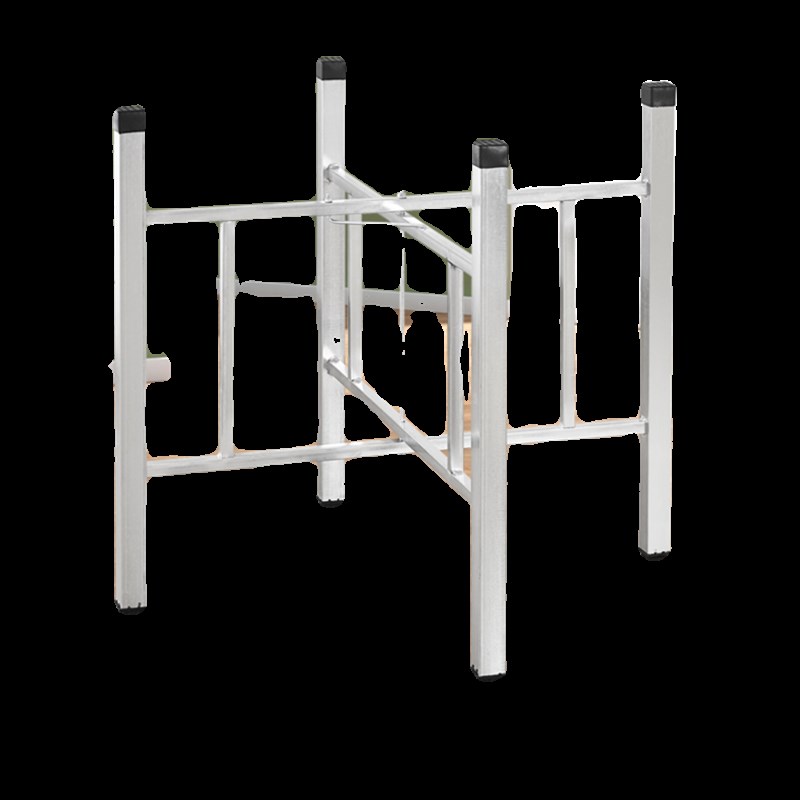 简易大圆桌架可折叠桌腿支架桌脚餐桌架子折叠桌腿桌架加厚桌脚架