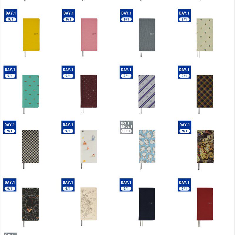 hobo 2024手帐 weeks周记本笔记本日程本拉链包