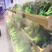 柳冠工业加湿器冰台火锅店自助餐厅超市蔬菜保鲜风幕柜喷雾加湿机