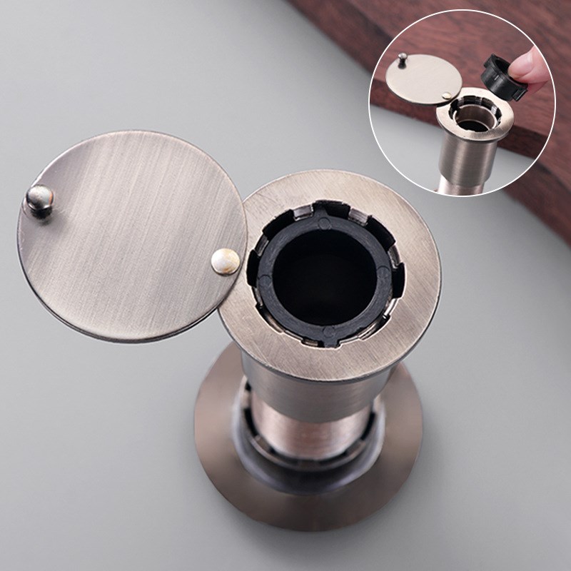 防火门猫眼门镜 管径1 2加长锌合金属高清视角入户门眼防盗羊眼