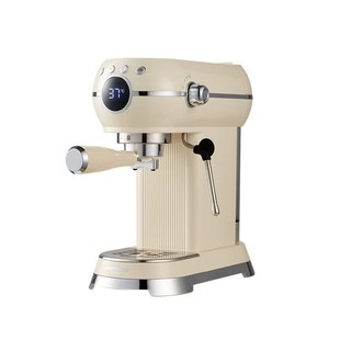 宝时格家用小型浓缩萃取打奶一体智能冲泡咖啡机意式 半自动咖啡机