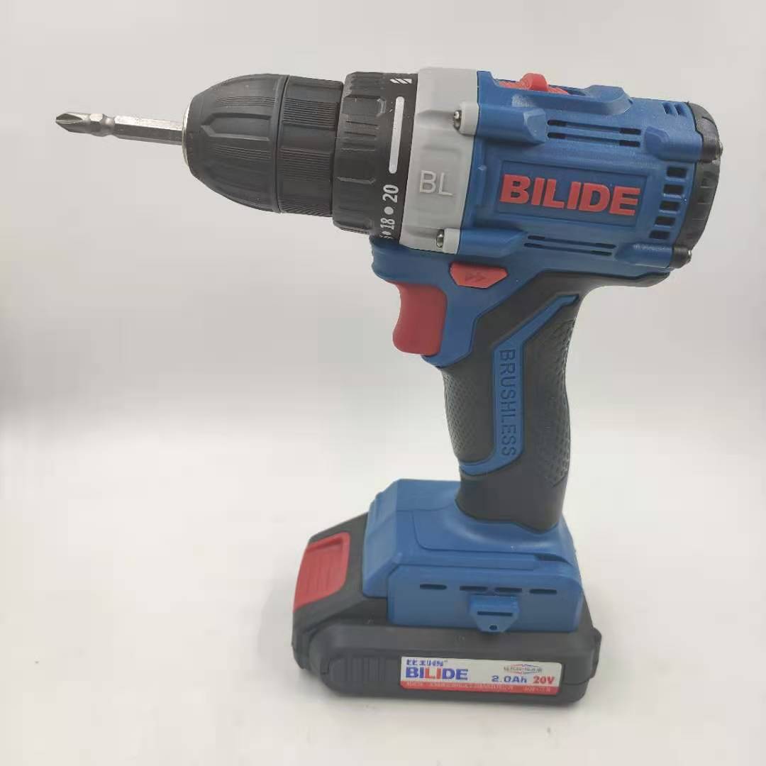 比利得充电电钻无刷20V锂电电批电动螺丝刀8220手钻工业级电起子