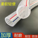塑料蛇皮水管透明PVC高压洗车防爆加厚4分6分1寸家用耐磨四季 软管