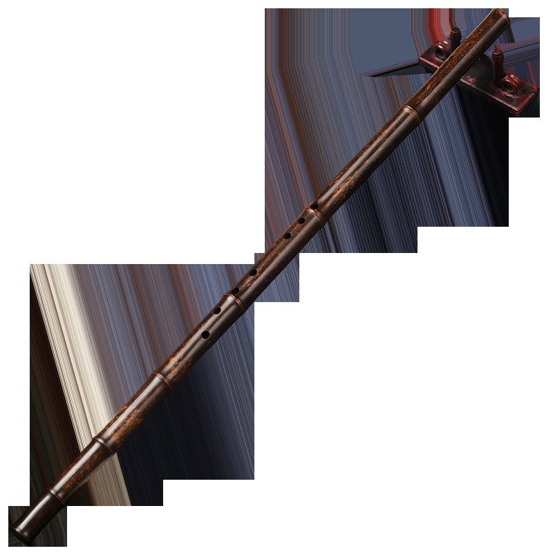 典藏专业演奏级一节洞箫乐器高档大漆正手紫竹萧F八孔G调古风长潇