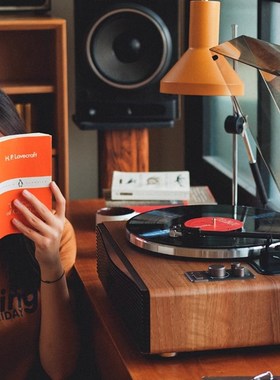 赛塔林PARON II二代黑胶唱片播放机蓝牙音响覆古送礼物摆件留声机