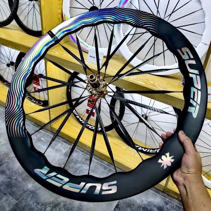 定制公路车轮组贴纸自行车轮毂贴纸山地车轮圈贴纸防水贴纸定制