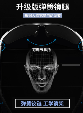 成品带有度数配近视墨镜男士太阳镜偏光定制钓鱼驾驶开车专用眼镜