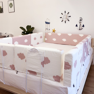 加厚加高床围栏防撞软包儿童床防摔护边宝宝防掉挡板学生床防护栏