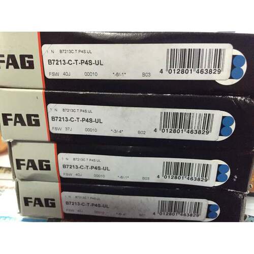 FAG精密轴承 机床主轴轴承 B7213-C-T-P4S-UL 高速轴承 FAG轴