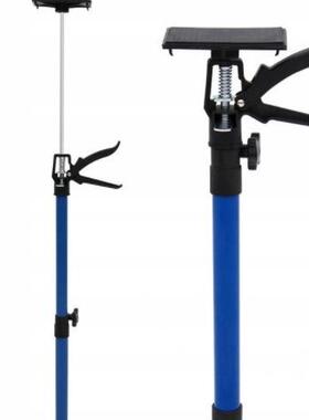 厂家供应蓝色钢管喷塑可调节支撑杆吊柜安装助手 承重30kg