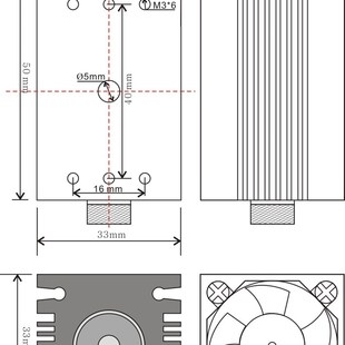 0.5w大功率405nm蓝光雕刻机配件ttl 12v 24v激光模组实测500mw