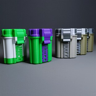 26800锂电池盒2节款常规平头尺寸电池收纳盒3D打印工艺