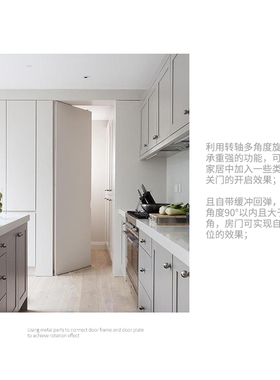 带缓冲回位天地转轴上下合页铰链定位门轴天地轴旋转轴隐形门合页