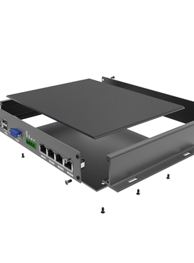 228.2-35铝机箱仪表仪器铝型材3U机箱工业铝合金机箱外壳diy定制