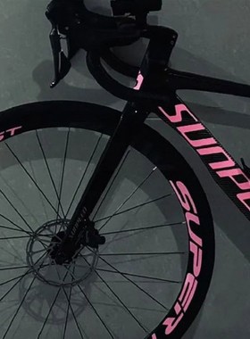 适合Sunpeed银河贴纸公路自行车标志颜色改变银河轮毂轮辋