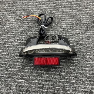 短款 X48改装 后挡泥板LED尾灯刹车灯行车灯转向 XL1200N 哈雷XL883