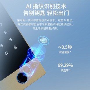 公寓通通锁门禁系统金属防水指纹密码刷卡玻璃门磁力锁电插锁套装