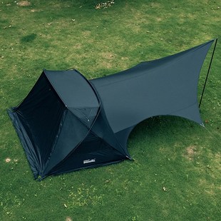 春山昆仑 小g拓展天幕新型户外露营轻量化黑胶天幕防雨防晒遮