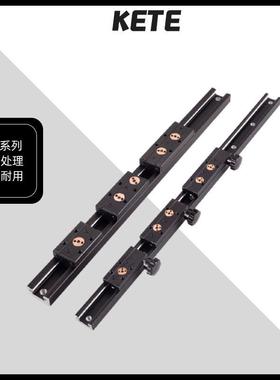 黑色内置双轴心SGR10E15N 20N 35 50带锁紧滑块静音重型直线导轨