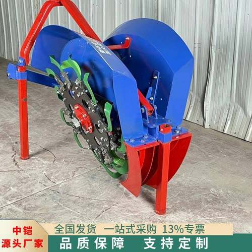 农业水田开沟机 新型水稻田开沟机 全自动汽油水稻田开沟机器