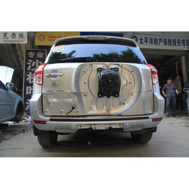 荒原狼steppenwolf RAV4汽车保险杠老款改装后牌照架越野专用配件