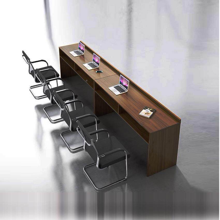 训班双桌椅组合议长条KPK-PX01桌学校机构办培公桌辅会导班人课桌