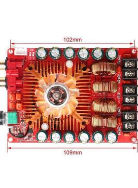 TDA7OXQ498数字功放板2X160数W立声BTL220W单声道大体E功率字功放