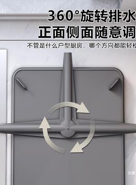厨房置物架自排碗架碗筷碟家架篮水用台水面碗碟沥架收纳F98TSTT9