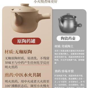 老式熬砂锅煎锅DM-ZYG21药壶的家用药煲罐罐专门煮药土瓦明火