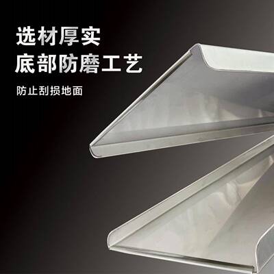 不钢锈烤漆心地滑台阶请泊车暂停使用小A字563牌定制标牌加勿工