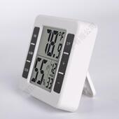 厂家销温湿度计创意数字温闹度384计钟居家酒店湿度电直子钟定制